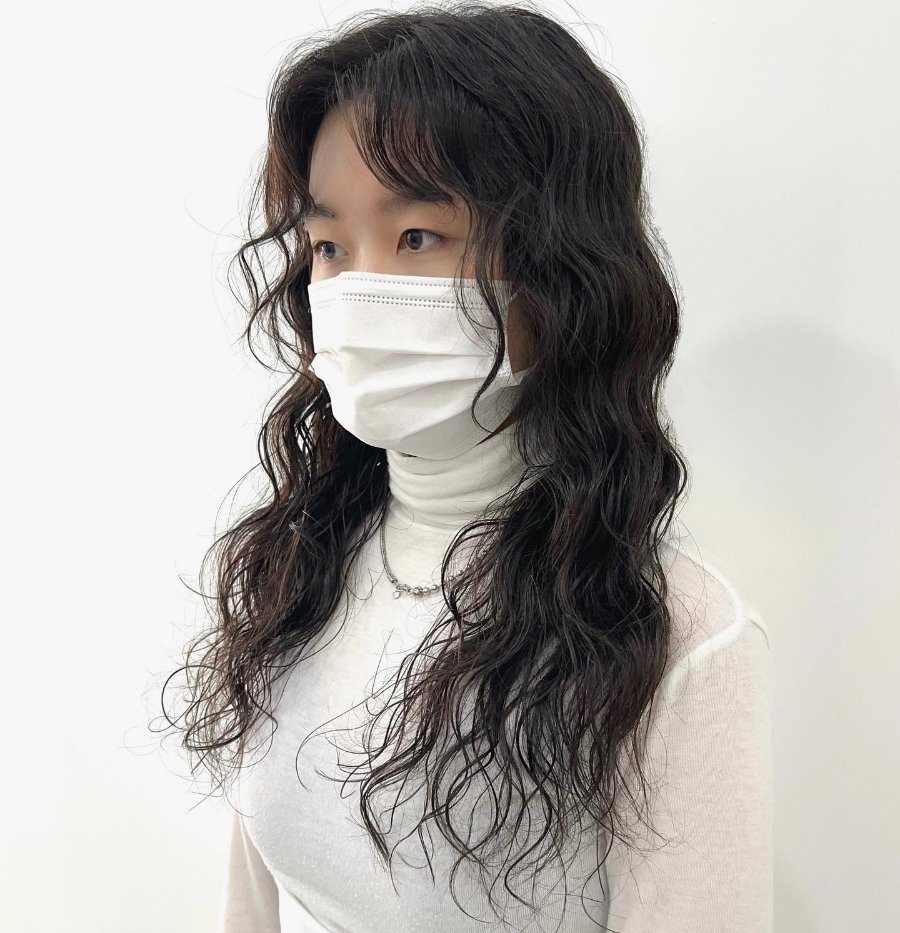 굵은히피펌 · 젤리펌