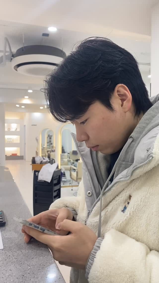 리프펌 · 아이롱펌