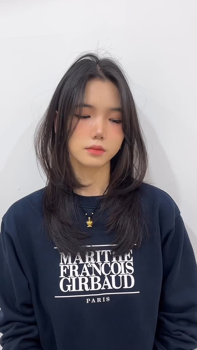 레이어드펌 · 레이어드컷