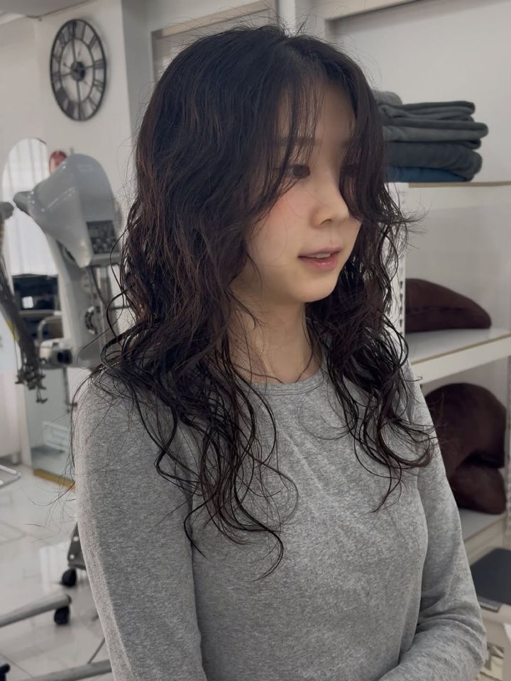 빈티지펌 · 레이어드컷