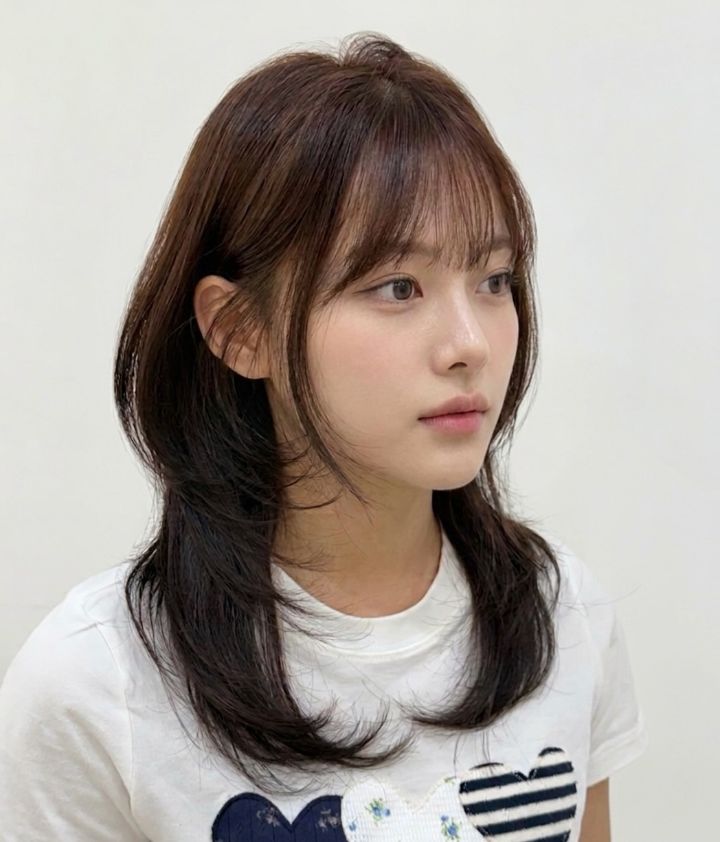 레이어드펌 · 레이어드컷